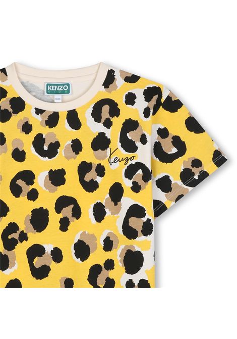 T-shirt con stampa KENZO KIDS | K61961563